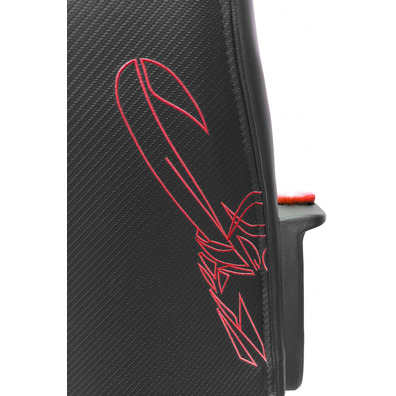 Sedia Gamer Woxter Stinger Stazione Aliena Nero-Rosso