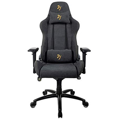 Silla Gaming Arozzi Verona Firma Soft Tessuto - Gold Logo