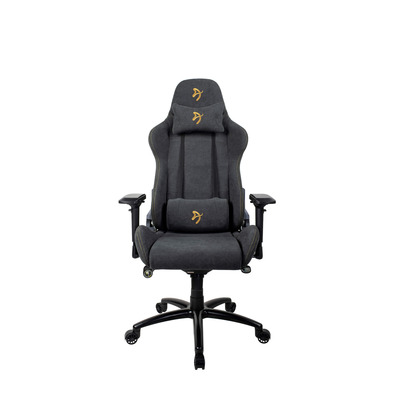 Silla Gaming Arozzi Verona Firma Soft Tessuto - Gold Logo