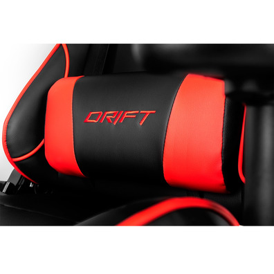 Sedia di Gioco Drift DR125 Nero/Rosso