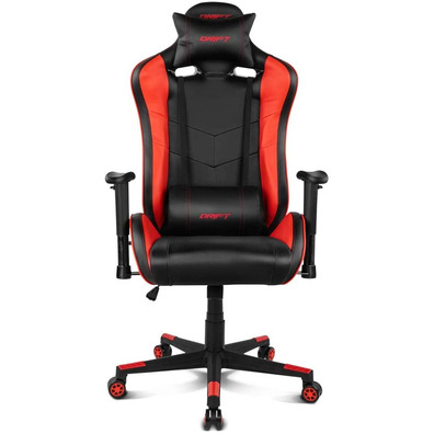 Sedia di Gioco Drift DR85BR Nero/Rosso