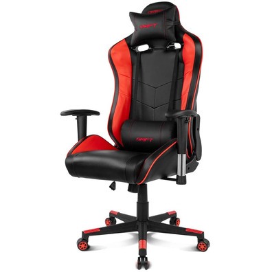 Sedia di Gioco Drift DR85BR Nero/Rosso