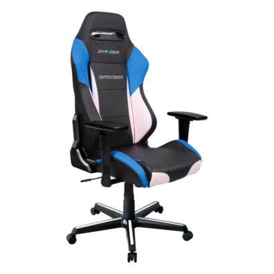 Sedia di Gioco, DXRacer Serie D OH/DM61/NWB Nero-Blu-Bianco