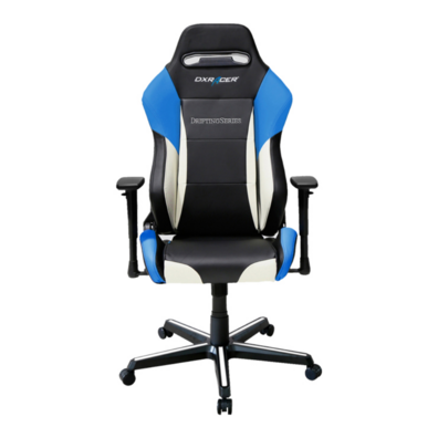 Sedia di Gioco, DXRacer Serie D OH/DM61/NWB Nero-Blu-Bianco