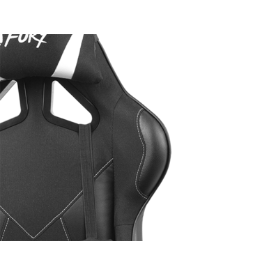 Silla Gaming Fury Avenger L Negra / Blanca