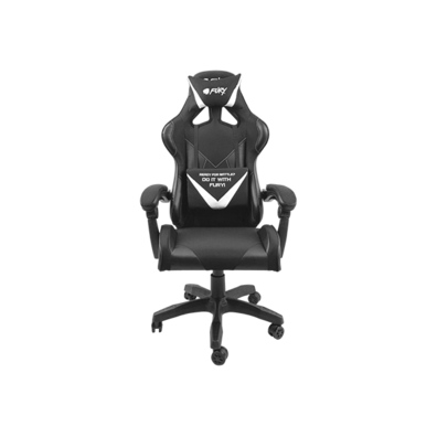 Silla Gaming Fury Avenger L Negra / Blanca