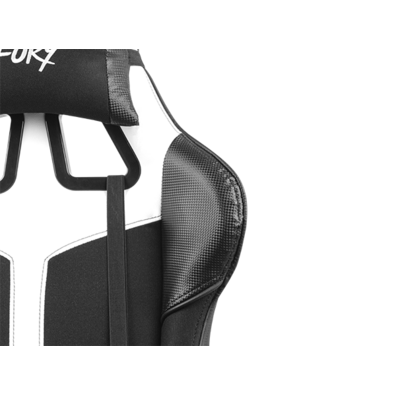 Silla Gaming Fury Avenger XL Negra / Blanca