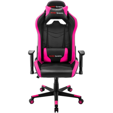 Sedia di Gioco Mars Gaming MGC3 Nero/Rosa