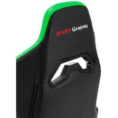 Silla Gaming Mars Gaming MGC3BG Verde / Negra