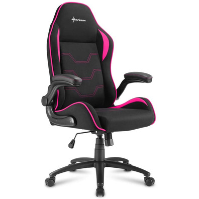 Silla Gaming Sharkoon Elbrus 1 Negro / Rosa 160G