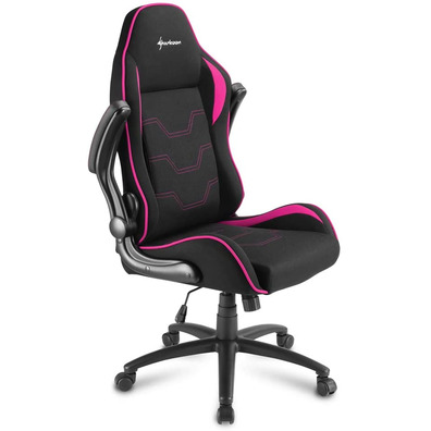 Silla Gaming Sharkoon Elbrus 1 Negro / Rosa 160G