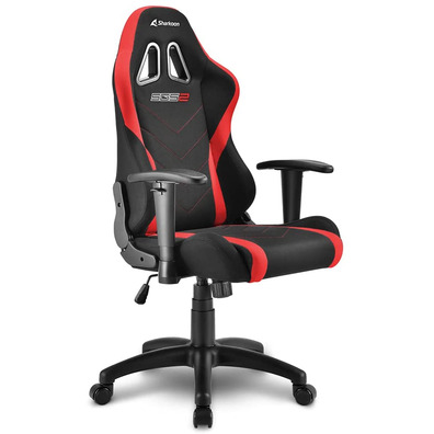 Silla Gaming Sharkoon Skiller SGS2 JR Negro / Rojo