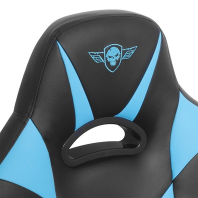 Silla Gaming Spirit di Gamer Fighter Azul / Negra