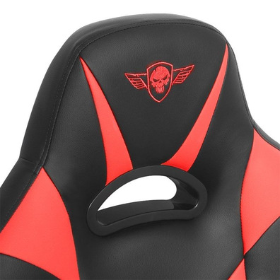 Silla Gaming Spirit di Gamer Fighter Roja / Negra