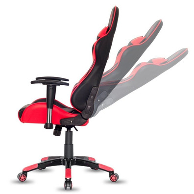 Silla Gaming Spirit di Gamer Assedio Demon Red