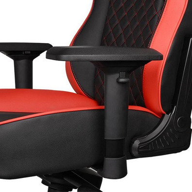 Sedia Di Gioco Thermaltake Gt Fit Esports Nero-Rosso