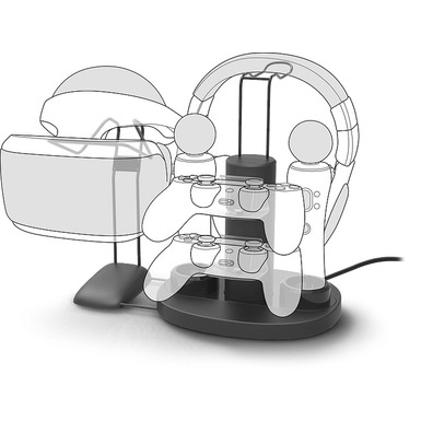 Sistema di ricarica 4-in-1 VREADY per PS4 Speedlink