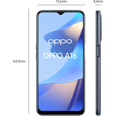 Smartphone Oppo A16s 4GB/64GB Crystal Black