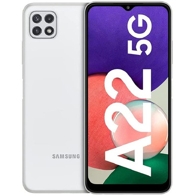 Smartphone Samsung Galaxy A22 4GB/64GB 6,6 " 5G Blanco