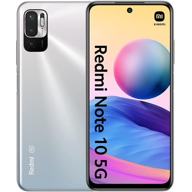 Smartphone Xiaomi Redmi Note 10 4GB/64GB 6,5 " 5G Plata Cromada