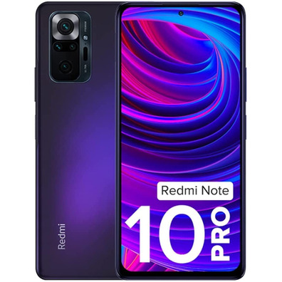 Smartphone Xiaomi Redmi Note 10 Pro 6GB/128GB 6,67 '' Púrpura Nebula