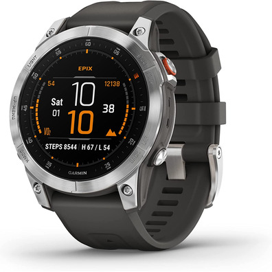 Smartwatch Garmin Epix 2 Plata / Gris