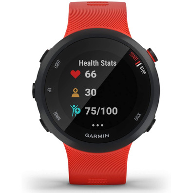 Smartwatch Garmin Forerunner 45 Notifiche / Frecuencia Cardíaca/GPS Rojo