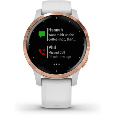 Smartwatch Garmin Sport Vivoactive 4S Bianco Rosa