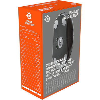 Steelseries Prime Wireless Óptico 18000 DPI