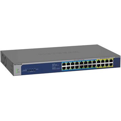 Interruttore 24 Puertos Netgear 10/100/1000 GS524UP