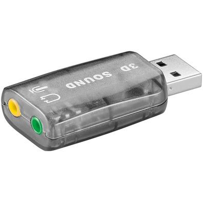 Tarjeta de Sonido USB Goodbay Externa 3,5mm