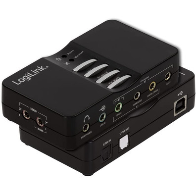 Tarjeta de Sonido Logilink 7,1 USB Box UA0099