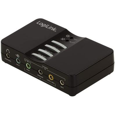 Tarjeta de Sonido Logilink 7,1 USB Box UA0099