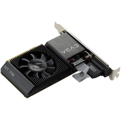 Tarjeta Gráfica EVGA GeForce GT 710 /1GB DDR3 Perfil Bajo