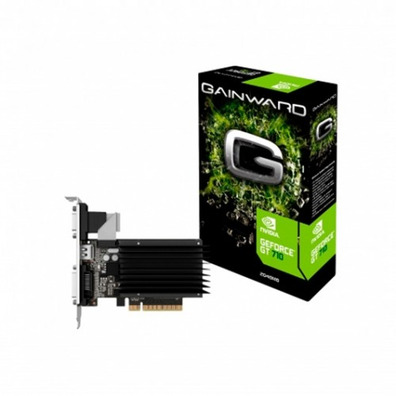 Tarjeta Gráfica Gainward GT710 Silente FX 2GB GDDR3