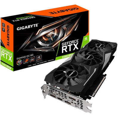 Tarjeta Gráfica Gigabyte RTX 2080 Super Gaming OC 8GB