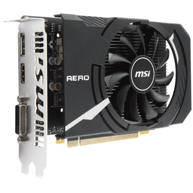 Tarjeta Gráfica MSI GTX1050 TI Aero ITX OCV1 4GB DDR5