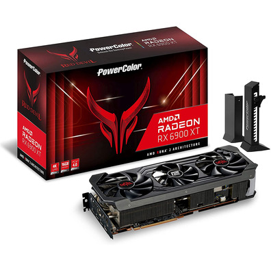 Tarjeta Gráfica Powercolor Rosso Diavolo RX 6900XT 16GB GDDR6