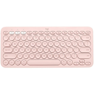 Teclado Logitech K380 Bluetooth Rosa