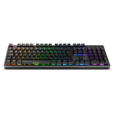 Teclado Ozono Alliance Gaming Semi mecánico Negro