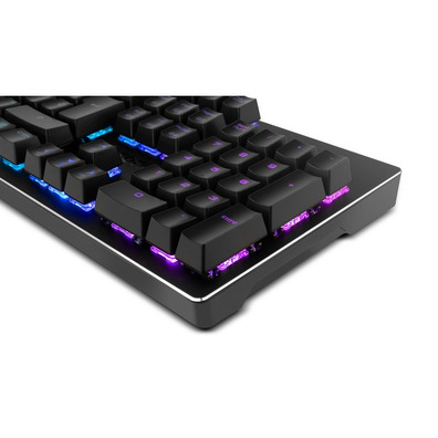 Teclado Ozono Alliance Gaming Semi mecánico Negro