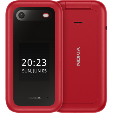 Teléfono Móvil Nokia 2660 Flip Rojo