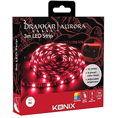 Led LED Konix Drakkar Aurora 3m Regolabile