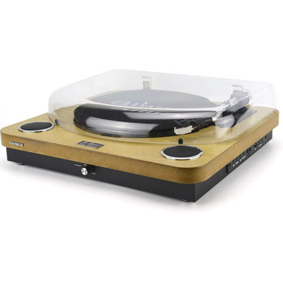 Tocadiscos Aiwa GBTUR-120BKMKII Madera