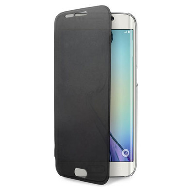 Booklet Touch Sense Transparent Samsung Galaxy S6 Edge Puro