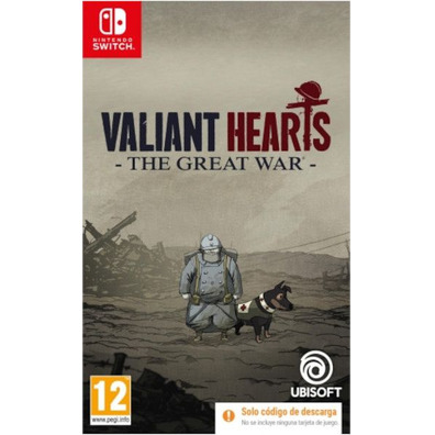 Valiant Hearts The Great War (Codice in un Box) Switch