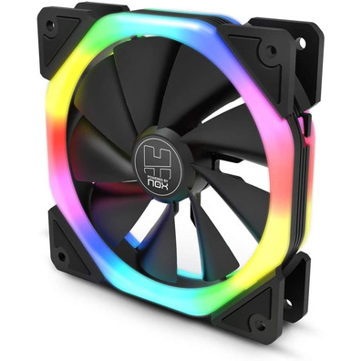 Ventilador Nox Hummer S-FAN 12 cm ARGB Arcobaleno