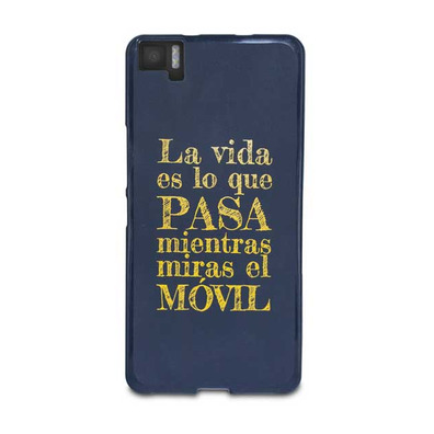 TPU Protective Blue La Vida - BQ Aquaris M5