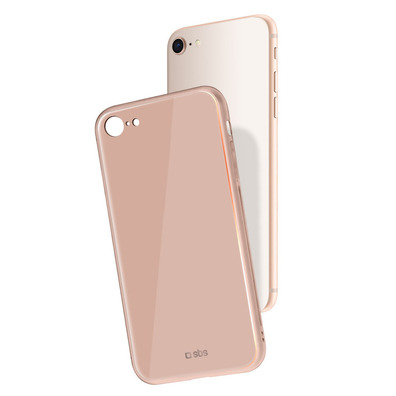 Cover Vitro per iPhone 8 / 7 Rosa