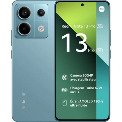 Xiaomi Redmi Note 13 Pro 12GB / 512GB / 6,67 " / 5G / Verde Azulado